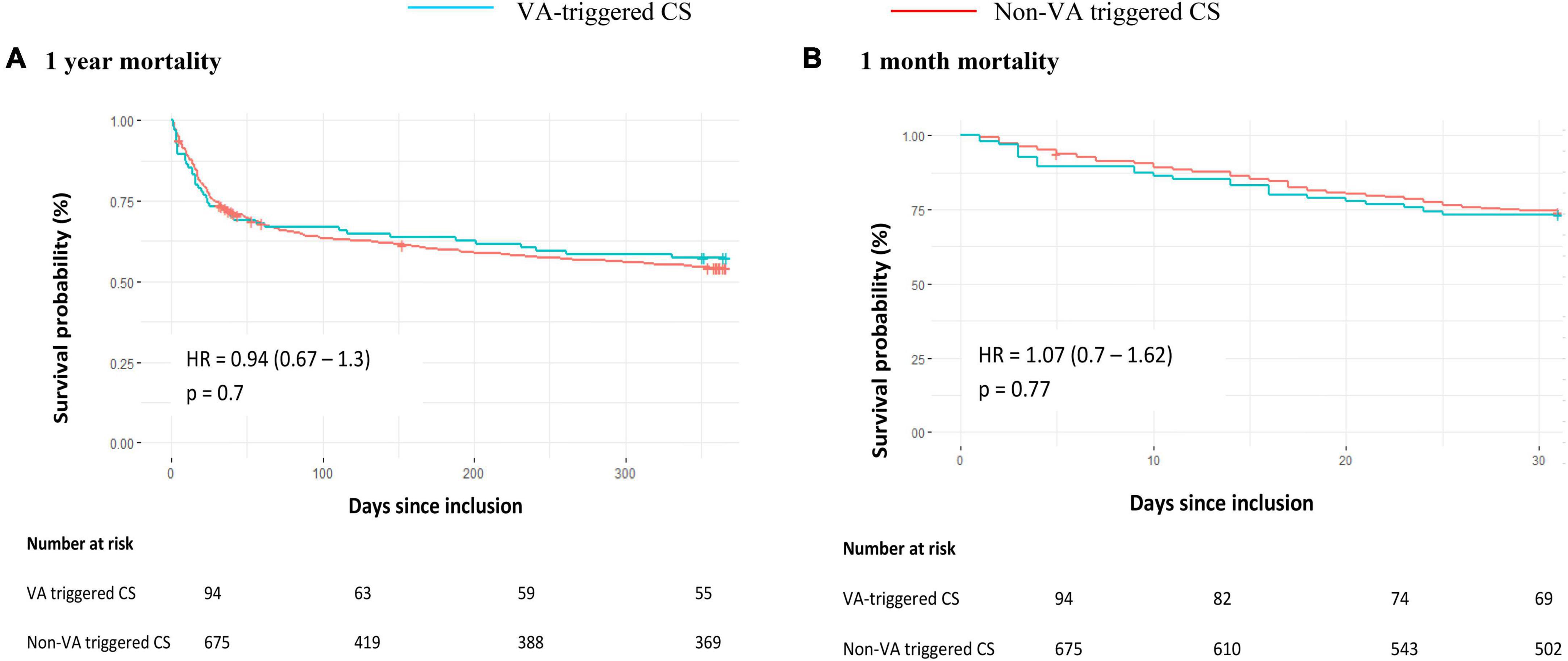 One-year outcomes in cardiogenic shock triggered by ventricular arrhythmia: An analysis of the FRENSHOCK multicenter prospective registry